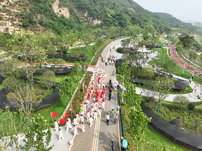 繁昌人民体育公园开园