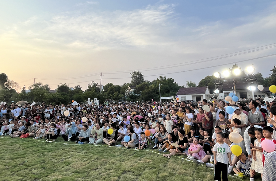 音乐会现场。郎溪县委宣传部供图