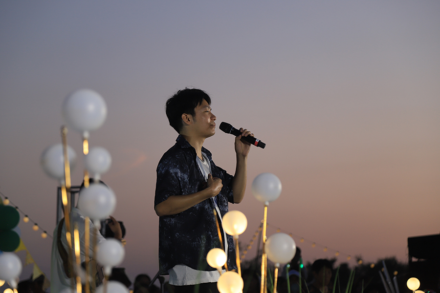 音乐会现场。郎溪县委宣传部供图