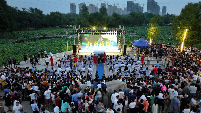 活动现场。