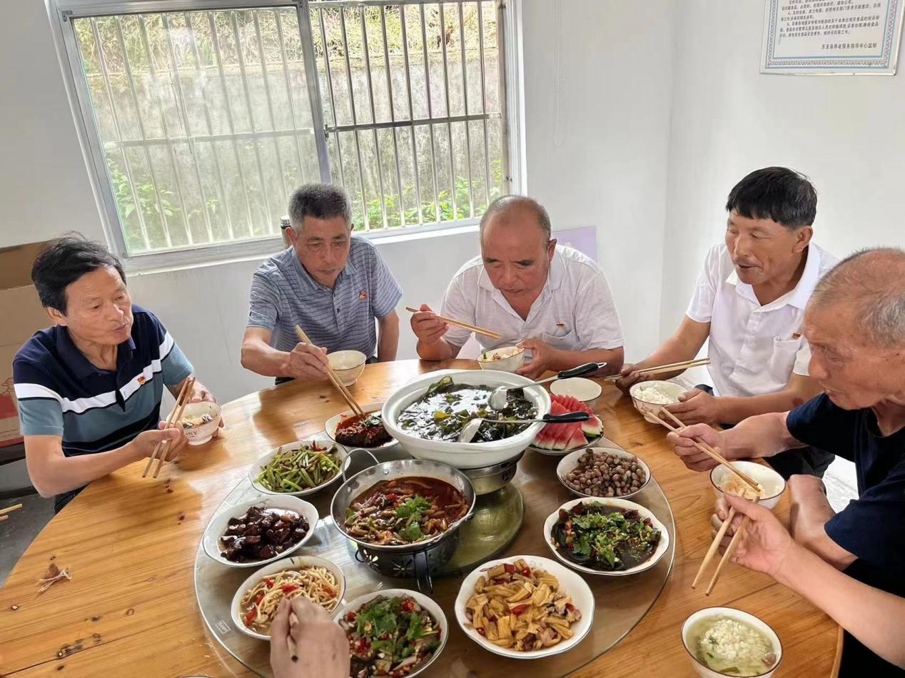 信用小飯堂。東至縣委宣傳部供圖