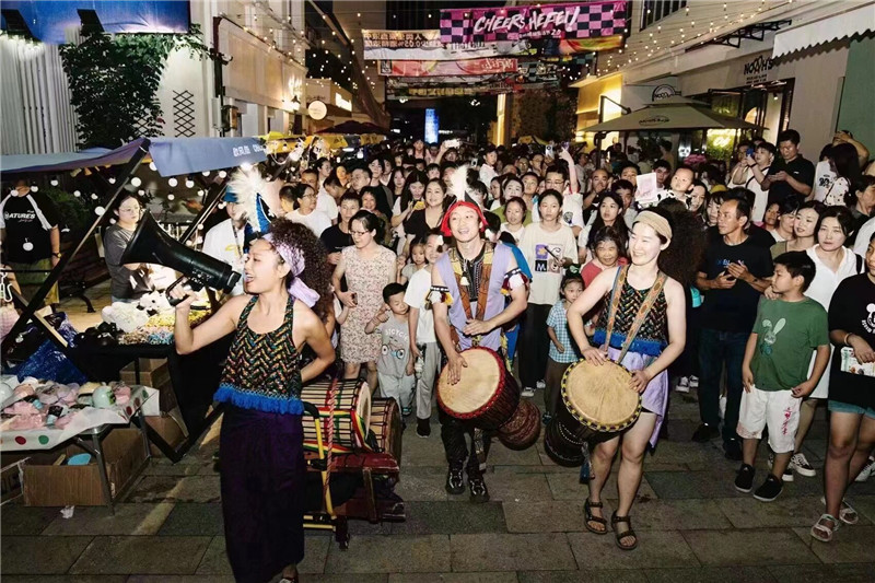 歐風街精釀生活節。合肥經開區管委會供圖