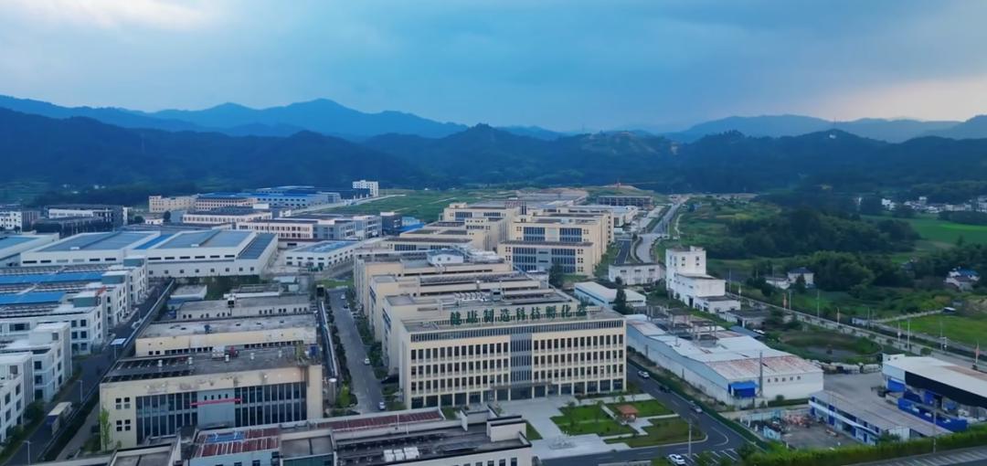 经开区俯瞰图。旌德县委宣传部供图