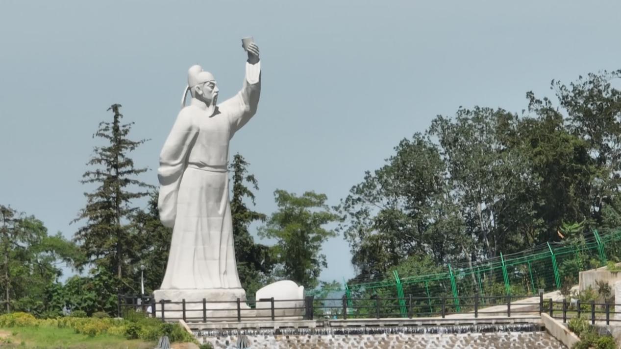 李白。当涂县委宣传部供图