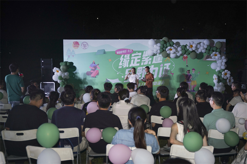 戶外草坪音樂。肥西縣團委供圖