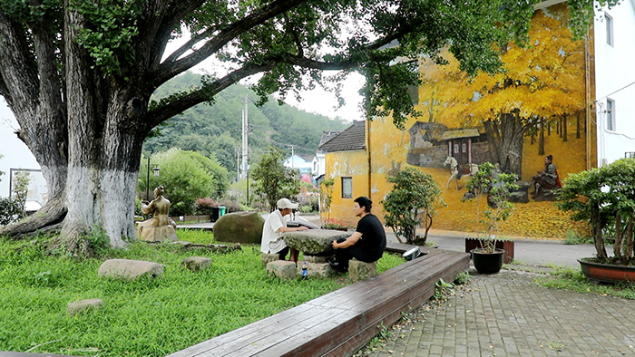“口袋公园”打造家门口的“微幸福”。郎溪县委宣传部供图