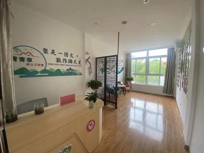 图为刘青草好人工作室。