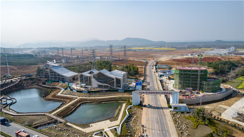 长三角一体化泾县电机泵阀产业智能制造基地。泾县经开区供图