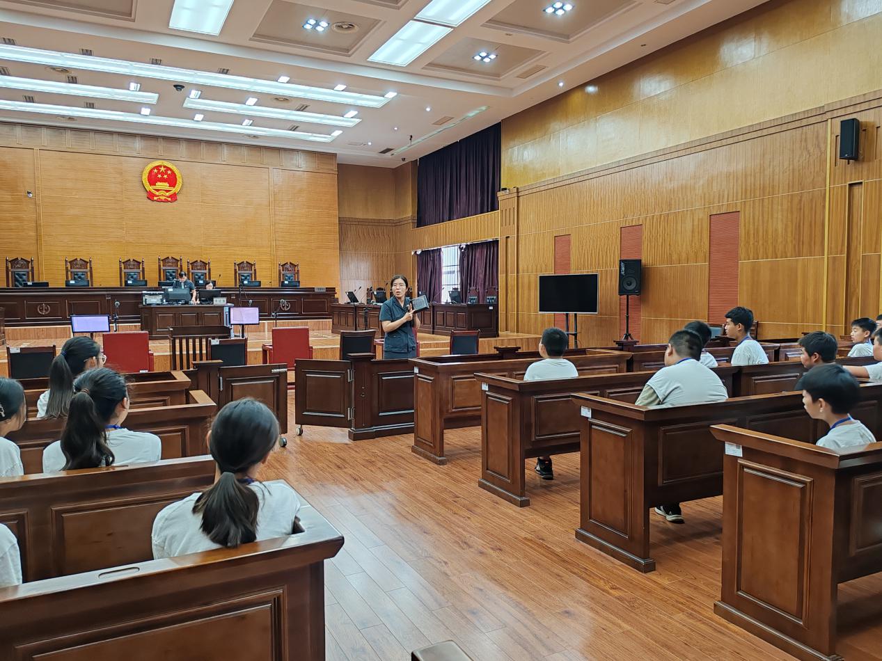 “開學法治第一課”。杜集區委宣傳部供圖