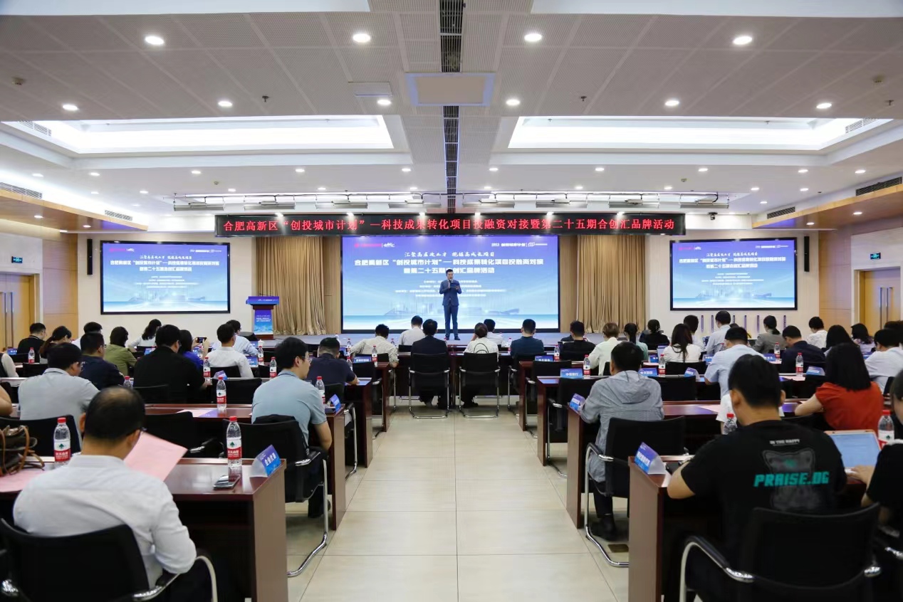 路演现场。合肥高新区供图