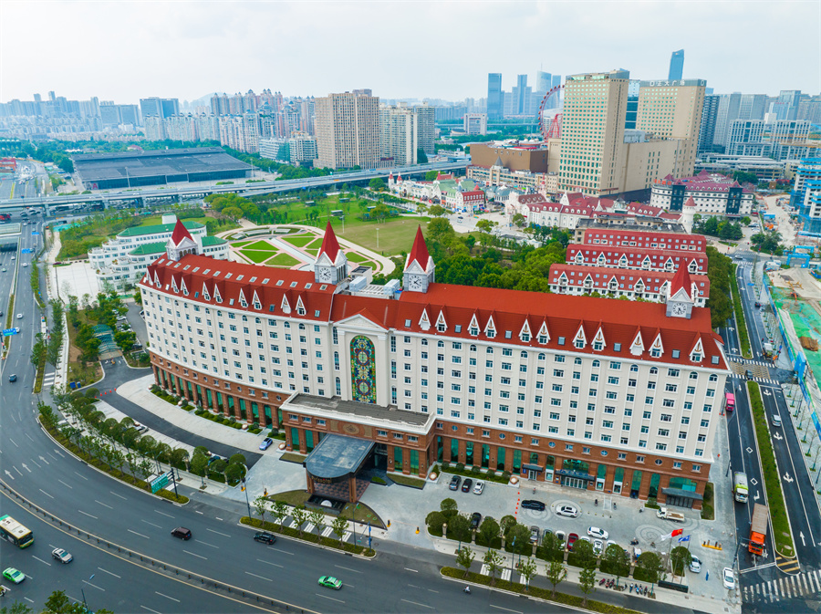 裝修一新的明珠瑞士酒店。海恆集團供圖