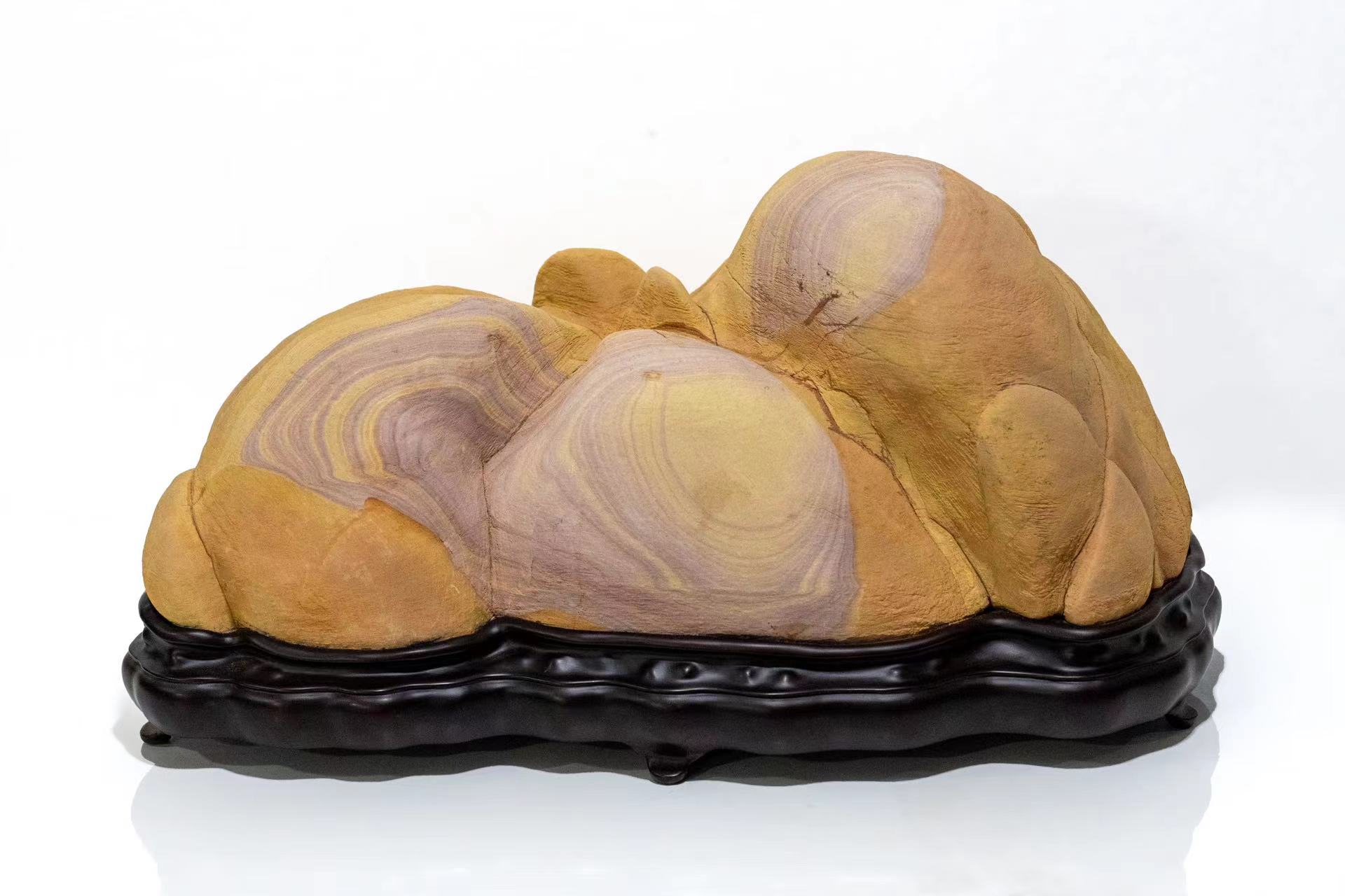 1特等獎  《丹霞夢鄉》 紫金石  收藏：馬俊平 