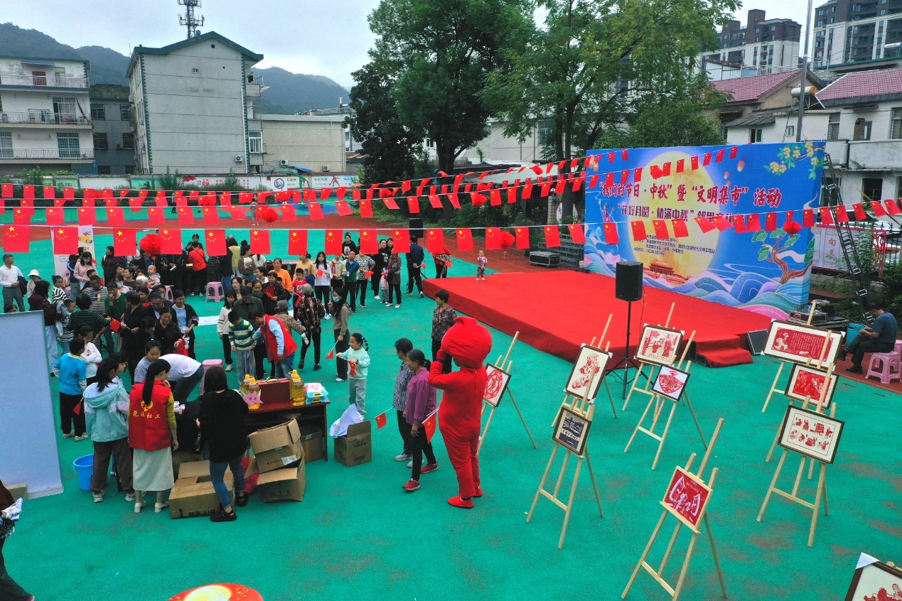 活動現場。東至縣委宣傳部供圖