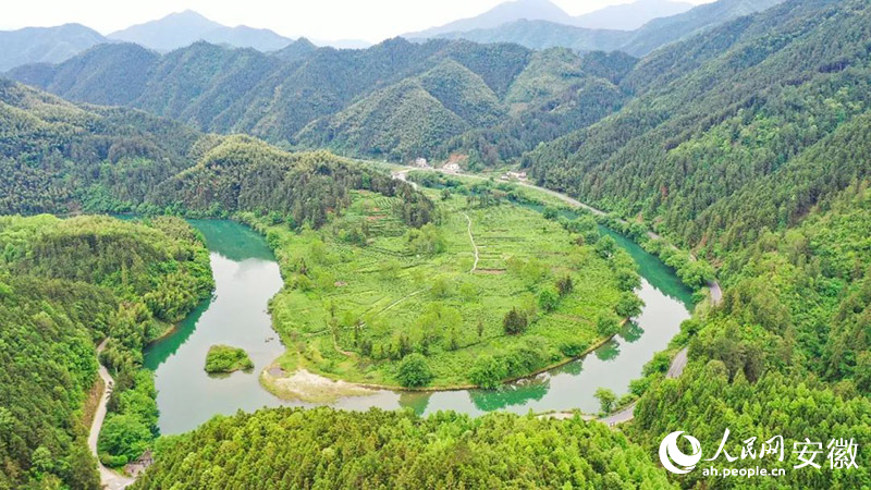 安徽正建设“山水秀美的生态强省”。图为新安江源头地区。人民网记者 张俊摄