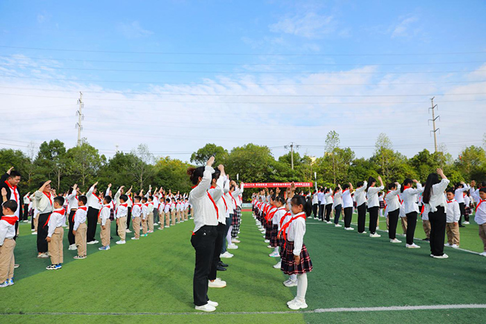 活动现场。滁州市扬子路小学供图