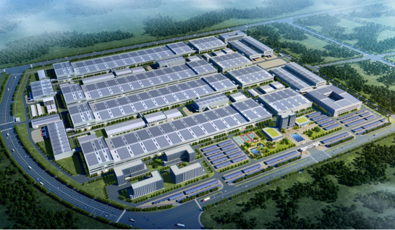 助力长三角打造新能源汽车产业集群。安徽建工集团供图