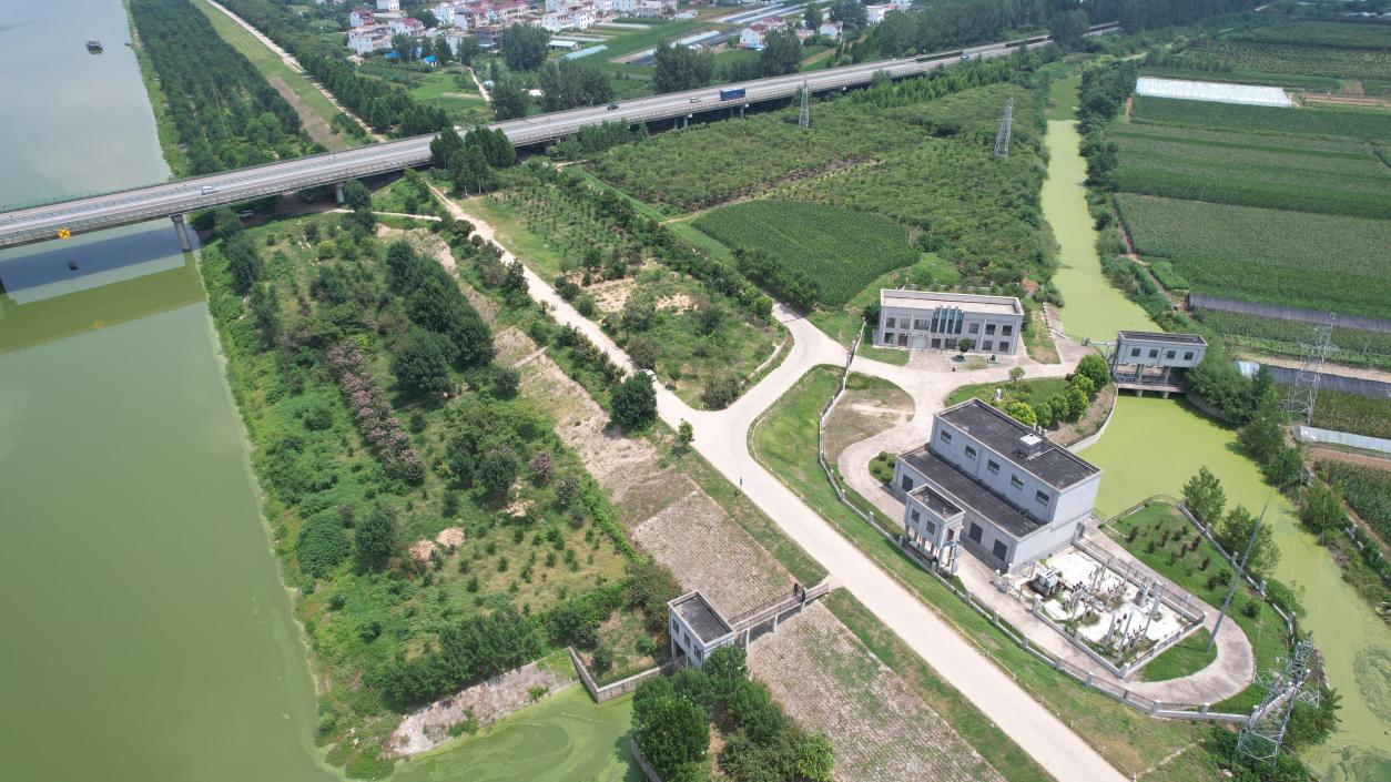 違章建筑拆除后。懷遠縣委宣傳部供圖
