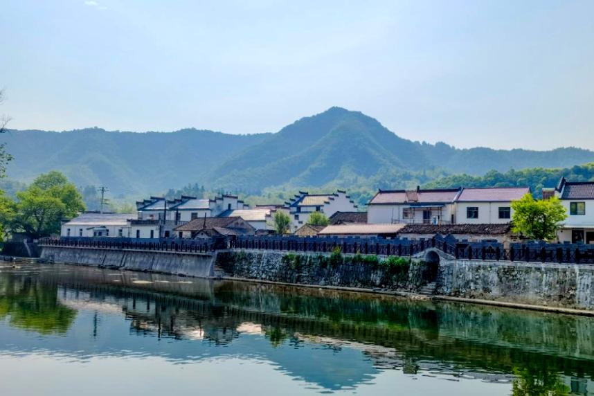劉街社區白洋河沿河景觀帶。貴宣供圖