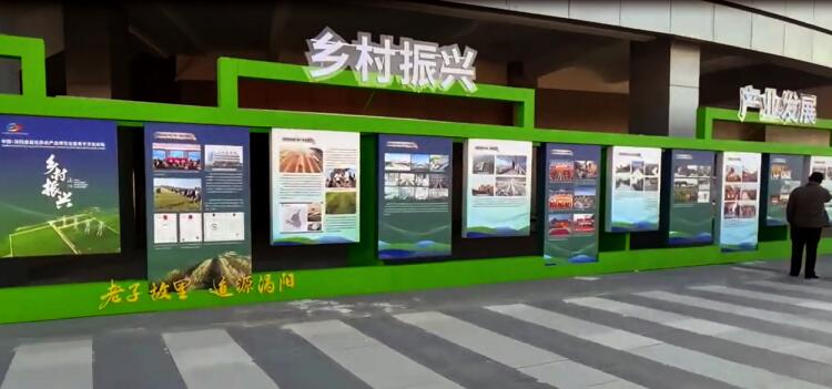 展館布置。渦陽縣委宣傳部供圖