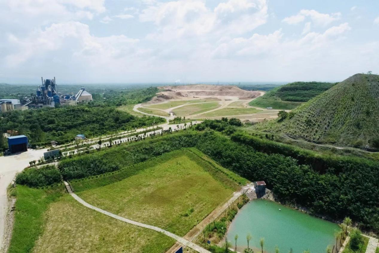 广德县麻山水泥用灰岩矿。广德市委宣传部供图