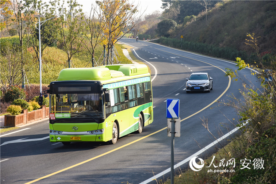 9S202郎溪美麗公路極大的方便了外地游客前來旅游。人民網記者 李希蒙攝