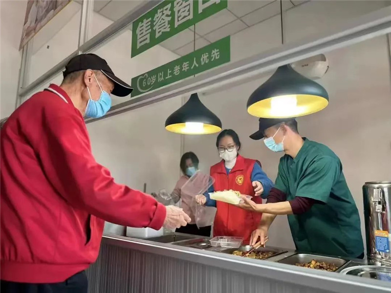 老年助餐点让老人吃饭更方便。