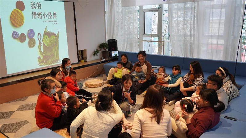 活动现场。六安市图书馆供图