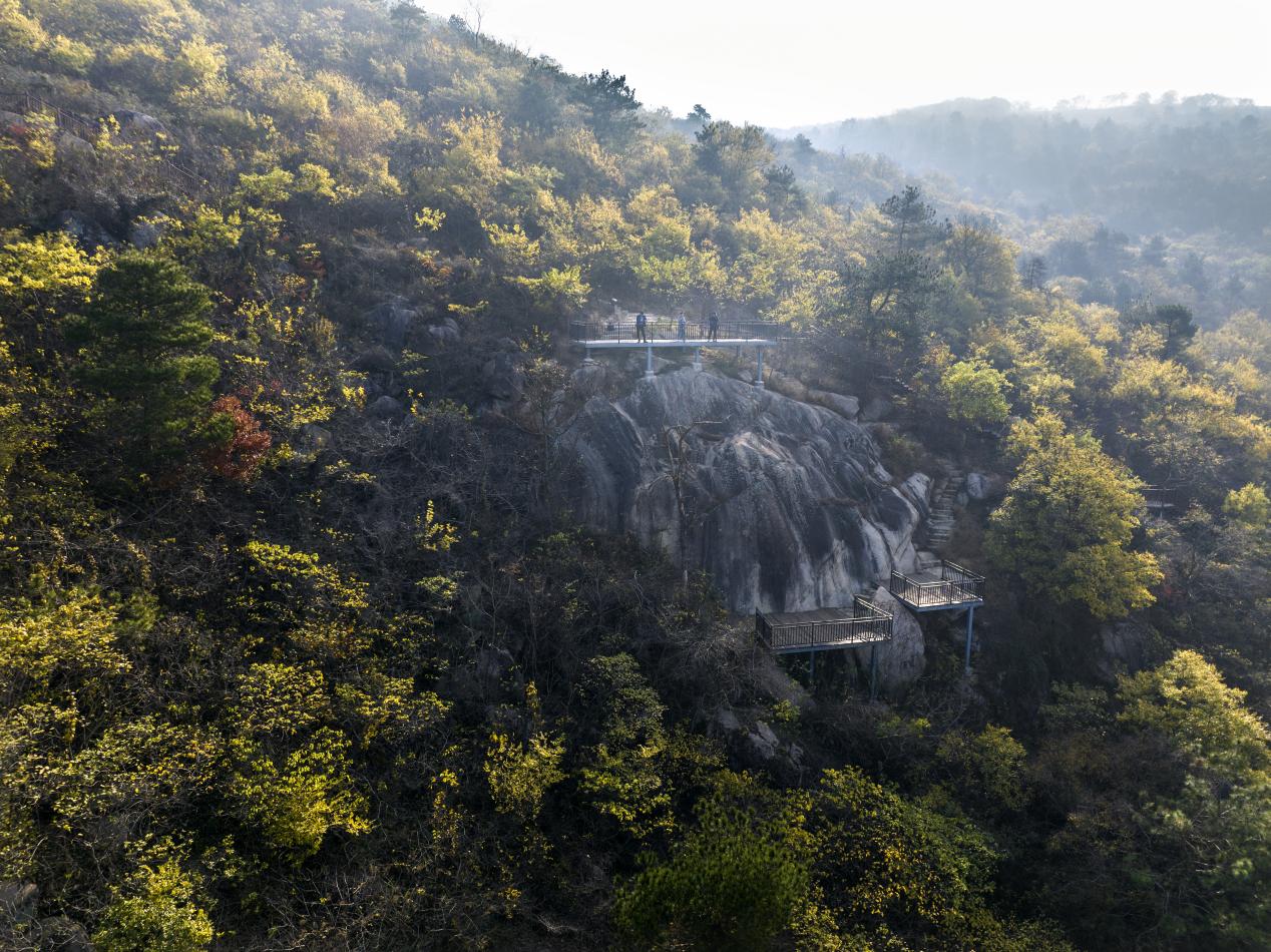 《山高人為峰 桴槎山之觀景台》 葛慶國