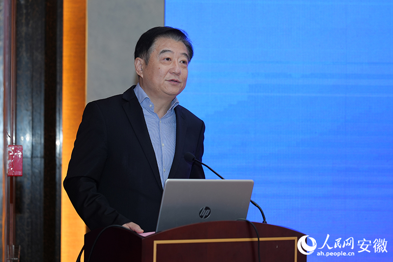 3中国科大附一院执行院长严光。人民网记者 苗子健摄