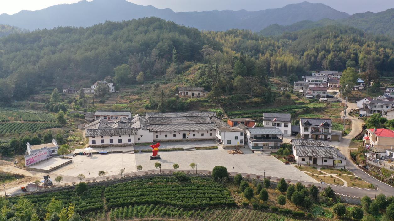 五庙党小组旧址。潜山市委宣传部供图