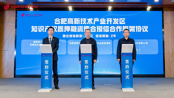 （高新区组织知识产权质押融资集合授信合作框架协议签署）