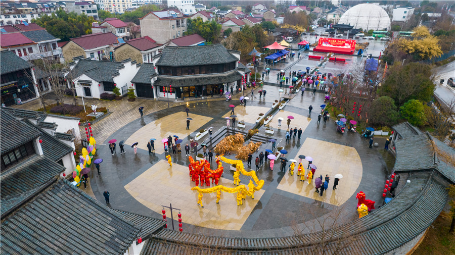 “村晚”現場。宣城市宣州區委宣傳部供圖
