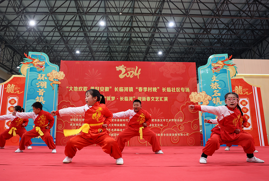 演出现场。陈振摄