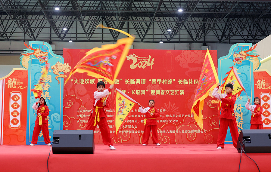 演出现场。陈振摄