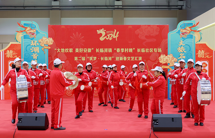 演出现场。陈振摄