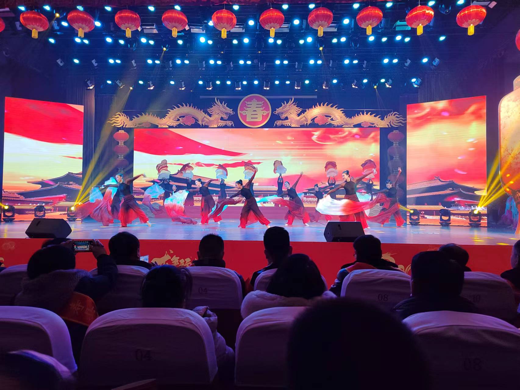 2024年寿县春节联欢晚会。王友唐摄