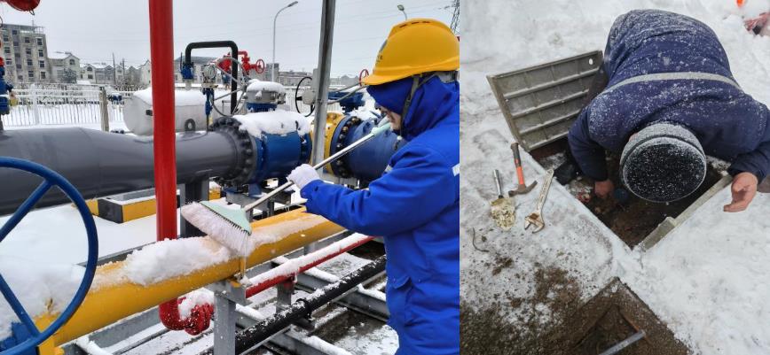 保障冬季水气供应。安徽省住建厅供图