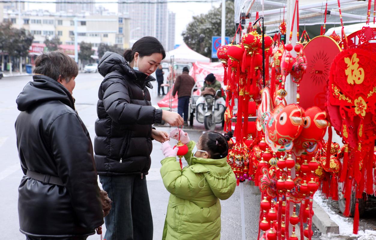 春節將至年味濃。杜集區委宣傳部供圖