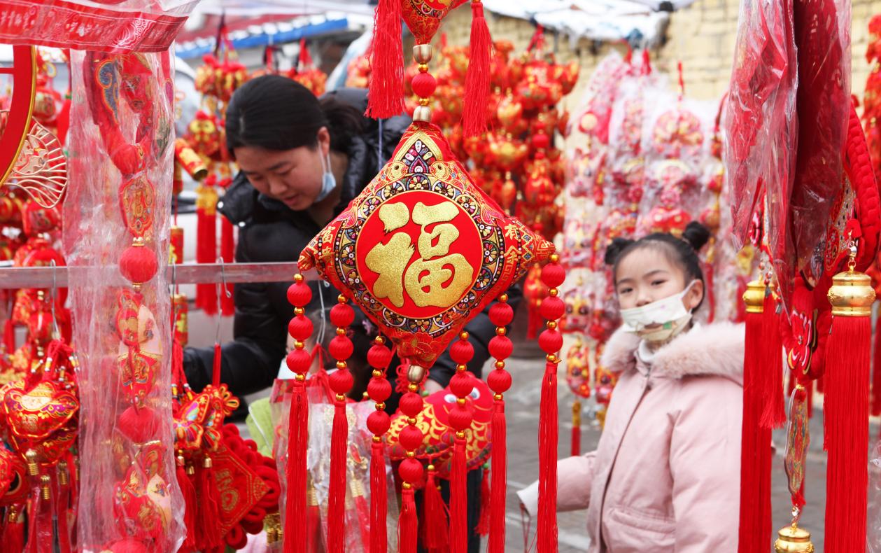 春節將至年味濃。杜集區委宣傳部供圖