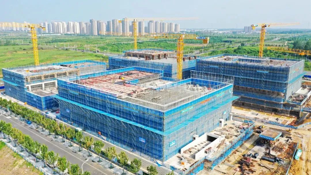 安徽智能软件园（三期）工程项目加快建设。