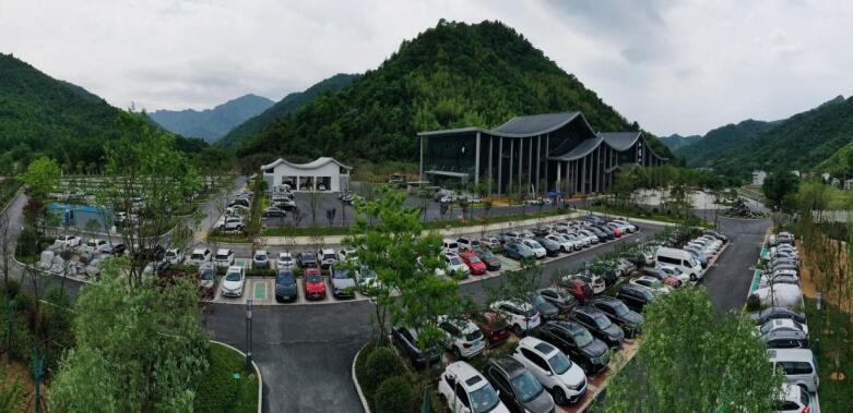 仙寓山景区游客服务中心建成投入使用。石台县委宣传部供图