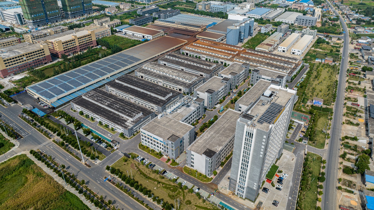 吴山镇工业园区。长丰县吴山镇供图