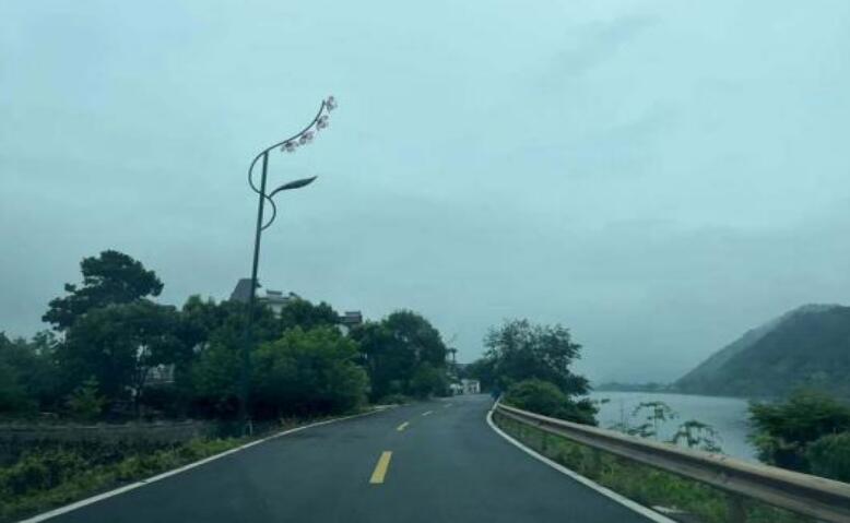 竹田路。涇縣交運局供圖