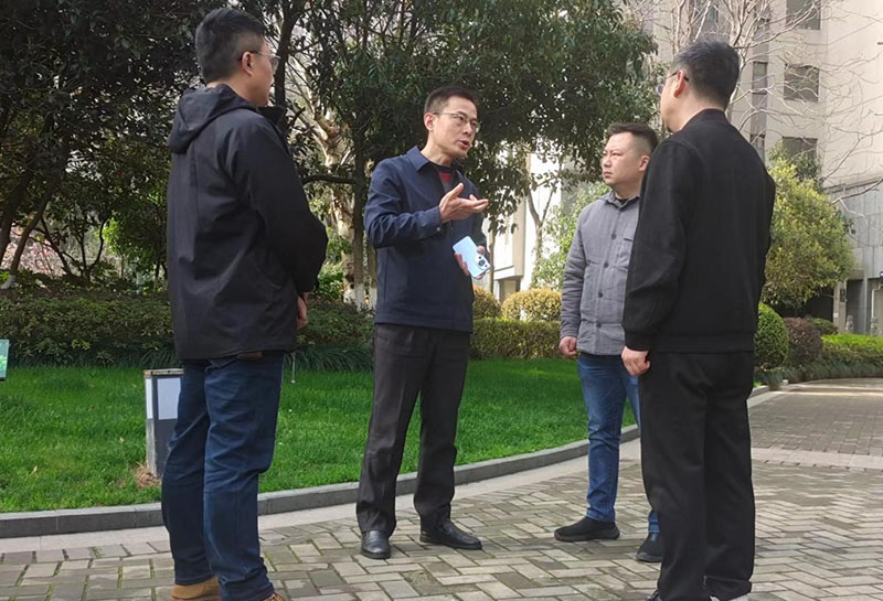 现场收集民意，了解业主对小区电梯更新建议。