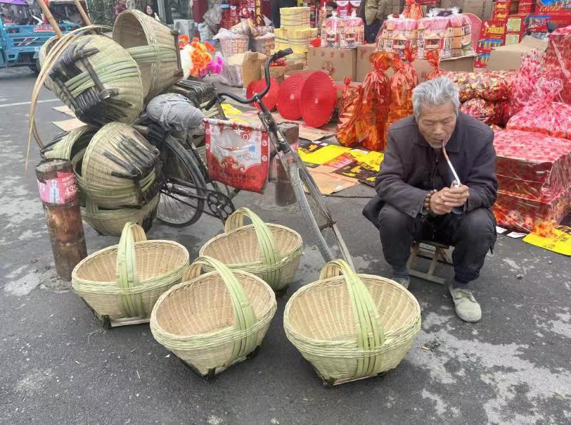 庙会现场。