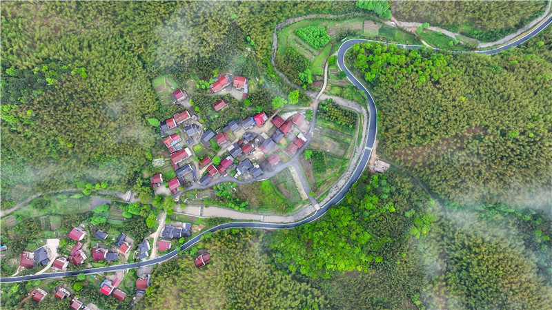 广德市卢村乡境内的农村公路。