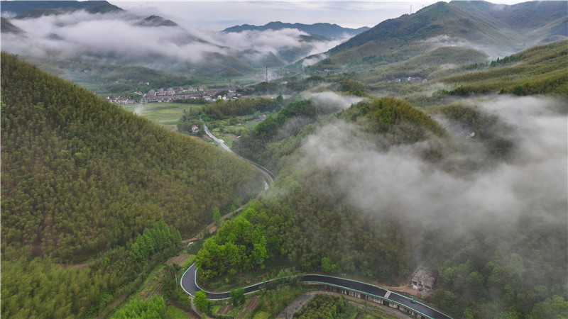 广德市卢村乡境内的农村公路。