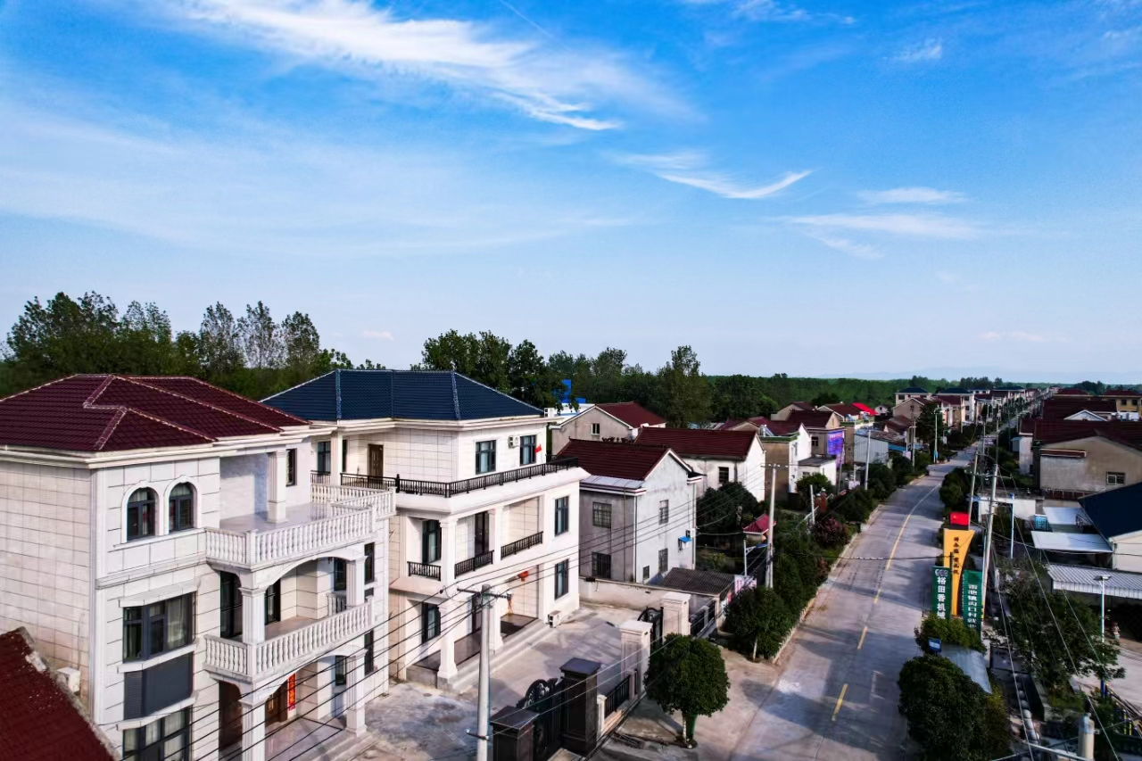 雷池镇风景。方向摄