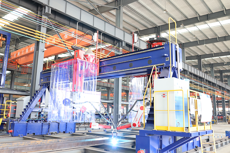 IGM智能焊接机器人。安徽建工集团供图