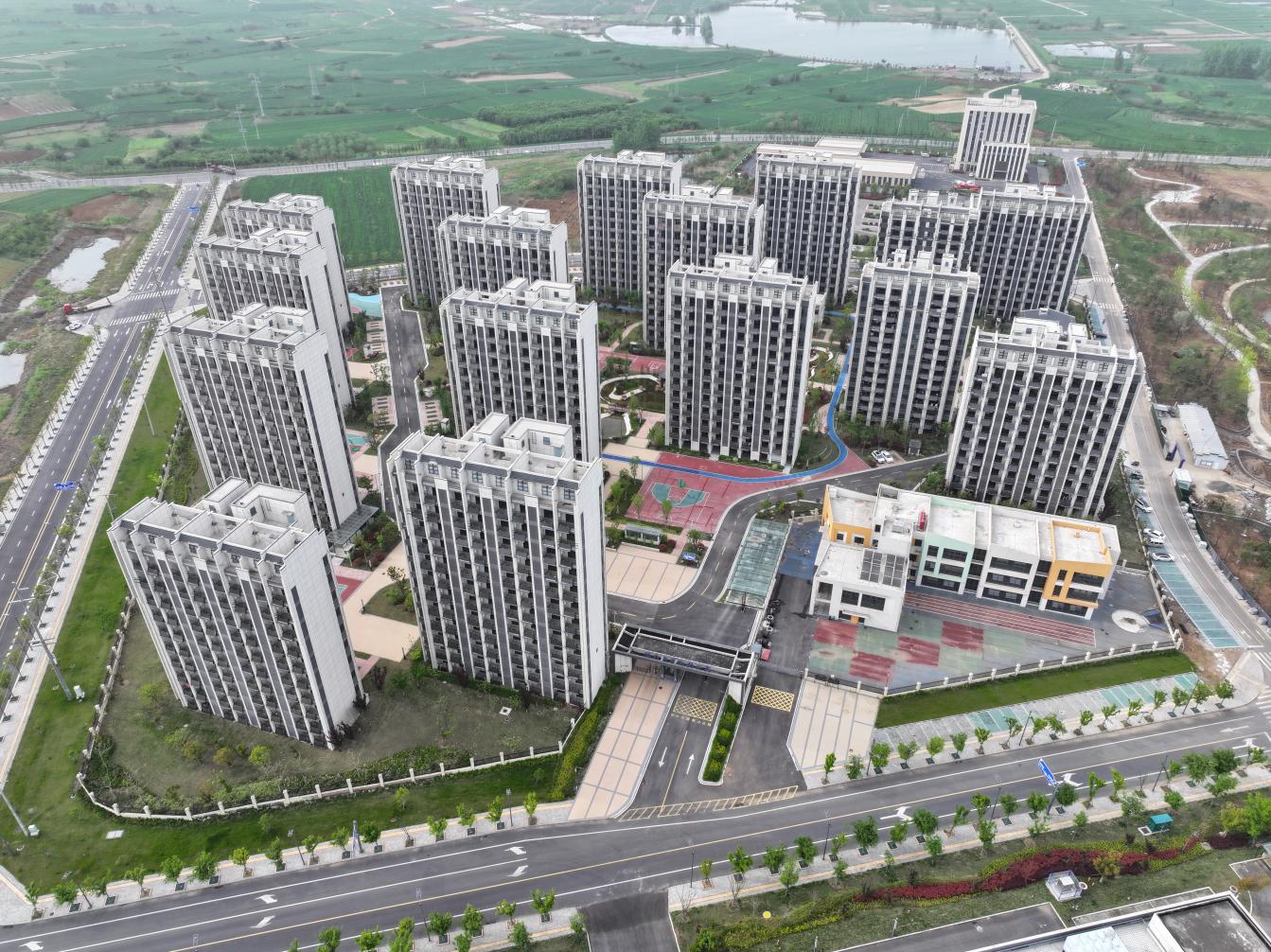 園區內保障性住房。明光市住建局供圖
